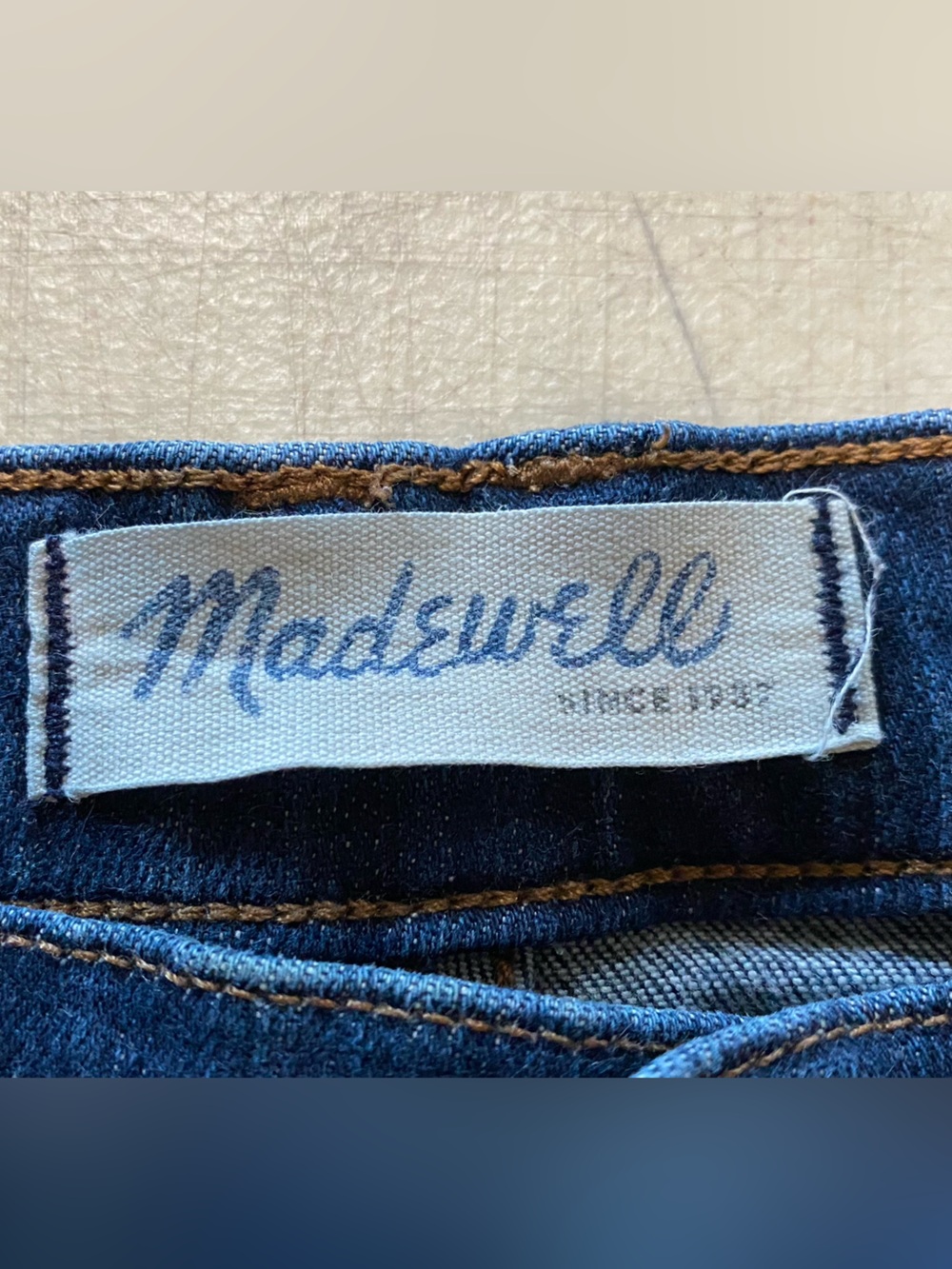 Madewell Dark Blue Skinny Jeans - Picture 2 of 12